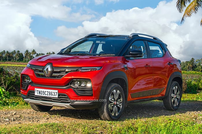 2022 Renault Kiger front quarter