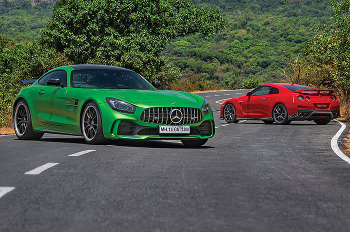 2018 Mercedes-AMG GT R vs Nissan GT-R comparison