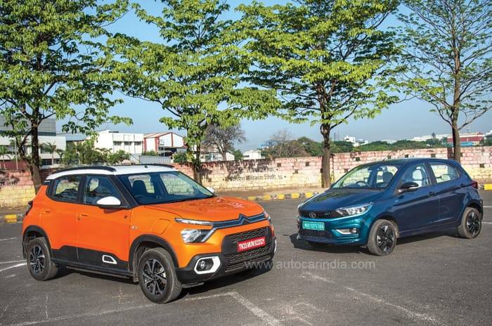 Citroen eC3 vs Tata Tiago EV comparison: Green Evolution