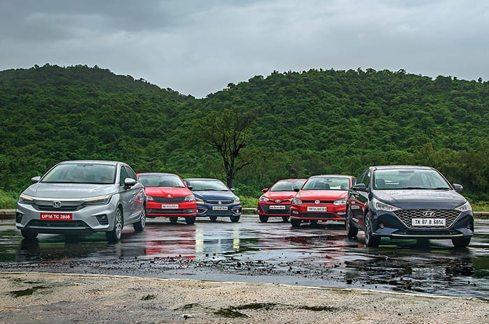 2020 City vs Verna vs Rapid vs Vento vs Ciaz vs Yaris comparison
