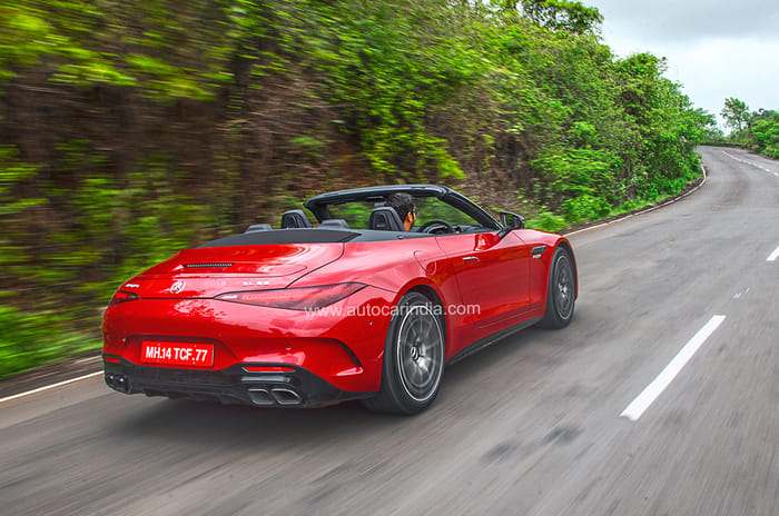 Mercedes-AMG SL 55 review: Open air theatre