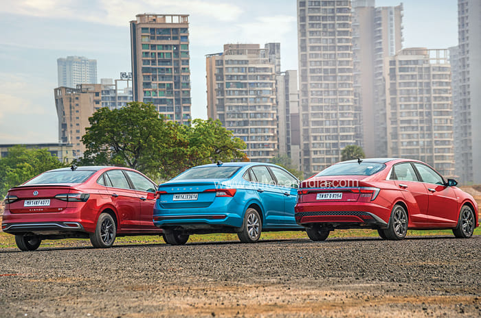 Hyundai Verna vs Skoda Slavia vs Volkswagen Virtus: Performance incentive