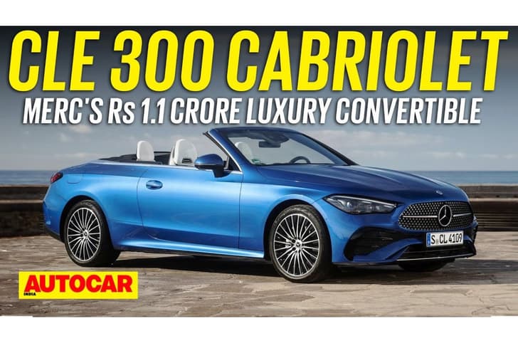 Mercedes-Benz CLE 300 Cabriolet walkaround video