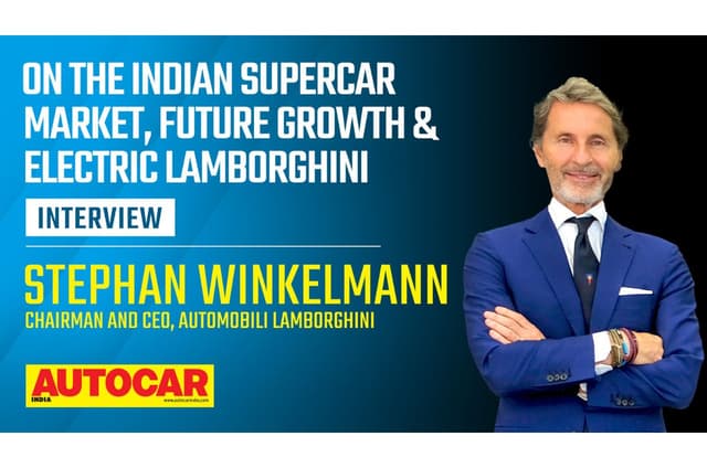 Stephan Winkelmann on Lamborghini's electric roadmap, future plans and more