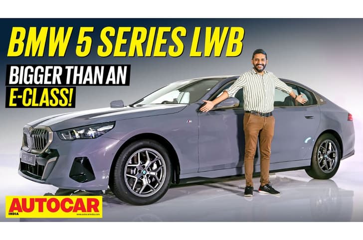 BMW 5 Series LWB walkaround video