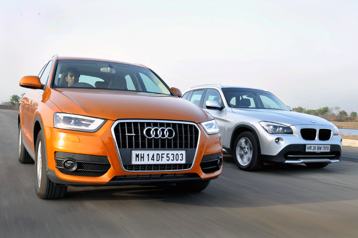 Audi Q3 vs BMW X1