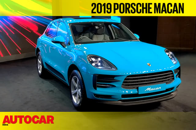 Porsche Macan facelift first look video
