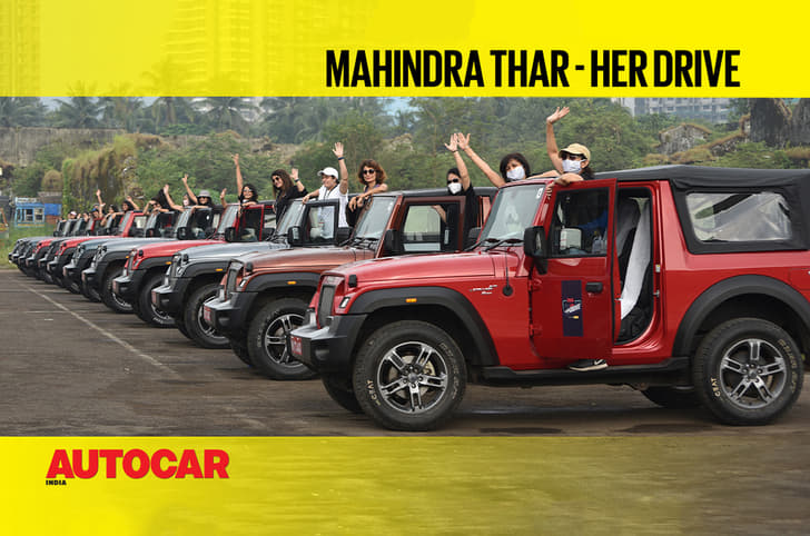 Mahindra Thar #HerDrive video