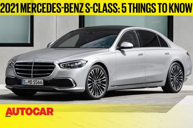 2021 Mercedes-Benz S-class first look video
