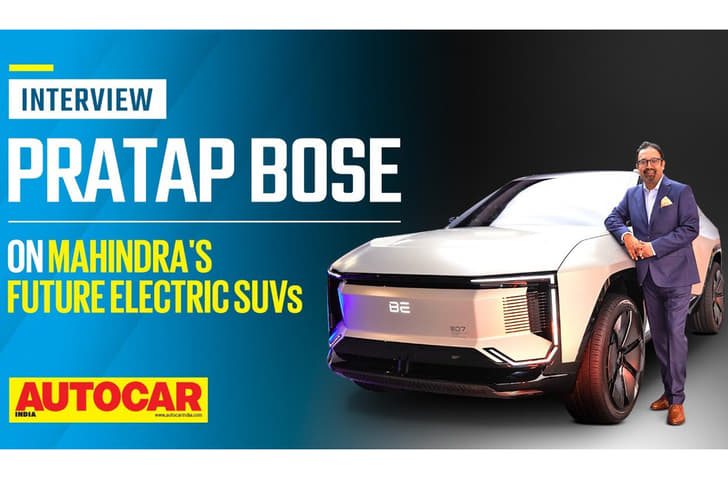 Pratap Bose on future of Mahindra SUVs and electrification