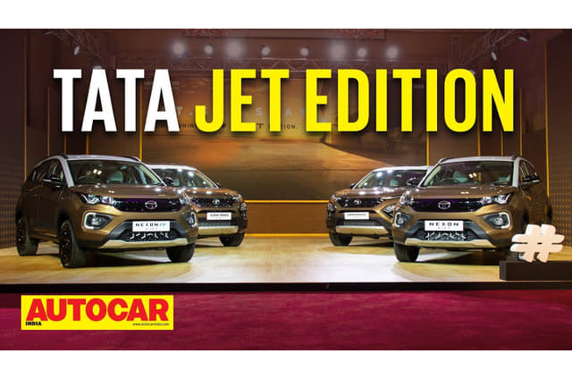 Tata Jet Edition SUVs walkaround video