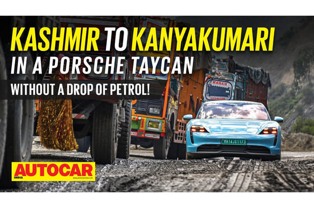 Porsche Taycan Drive: Kashmir to Kanyakumari episode 1