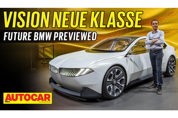 BMW Vision Neue Klasse first look video