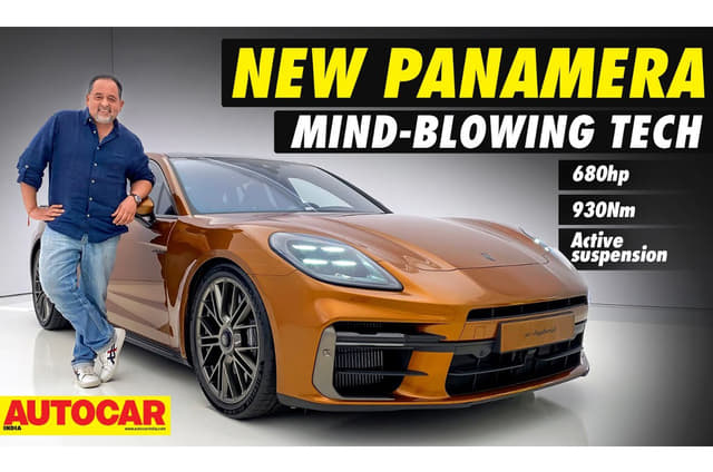 New Porsche Panamera walkaround video