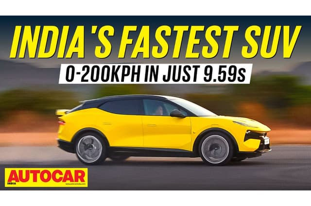 Lotus Eletre R acceleration test video