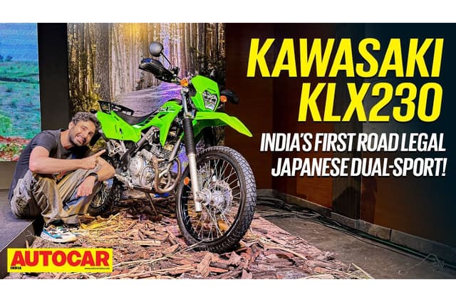 Kawasaki KLX230 walkaround video