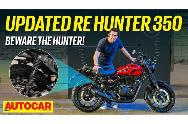 2025 Royal Enfield Hunter 350 walkaround video