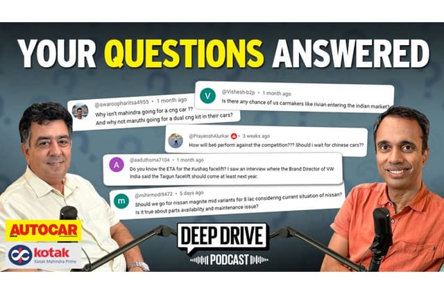 Deep Drive Podcast: Your questions answered