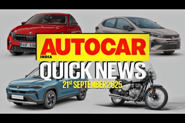 Quick News video, September 21, 2025