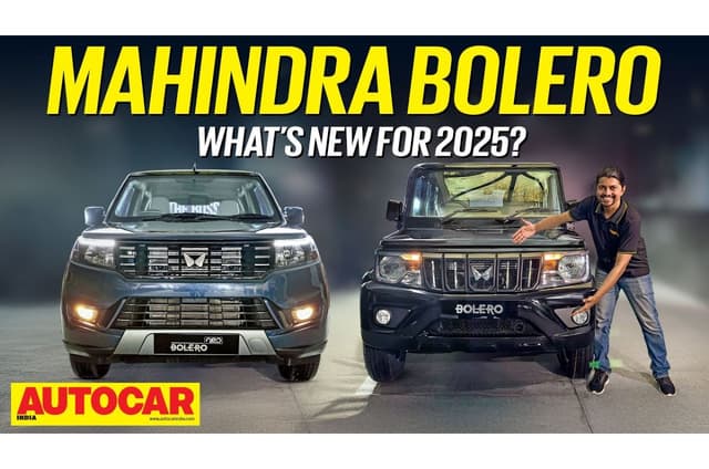 2025 Mahindra Bolero and Bolero Neo walkaround video