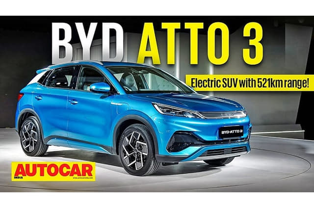BYD Atto 3 walkaround video