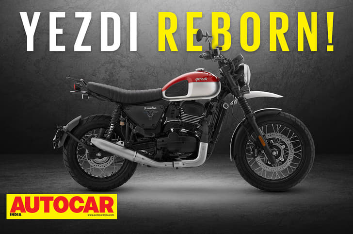 Yezdi Roadster, Scrambler, Adventure first look video