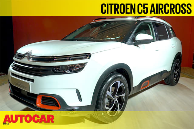 Citroen C5 Aircross first look video 