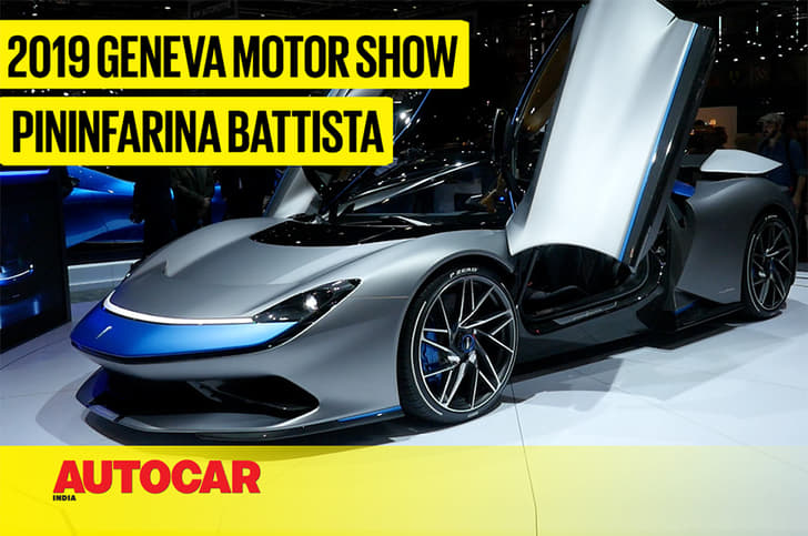 Pininfarina Battista first look video