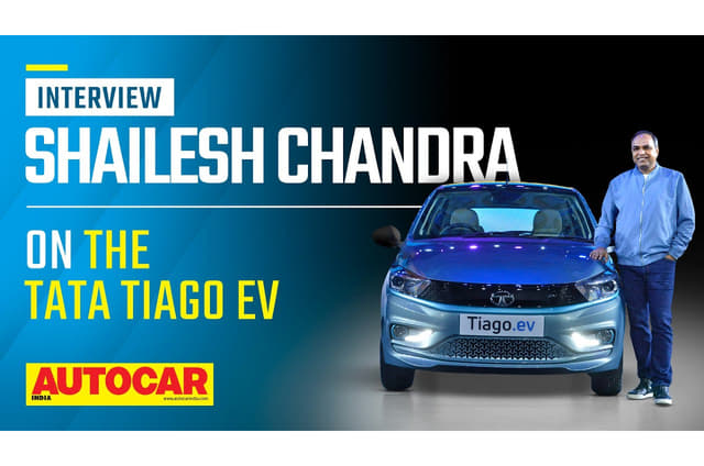 Shailesh Chandra on Tiago EV, Tata's future EV plans and more