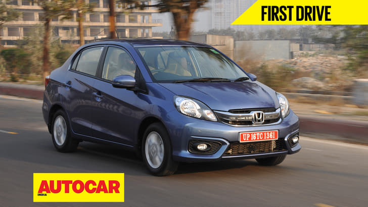 Honda Amaze facelift video review