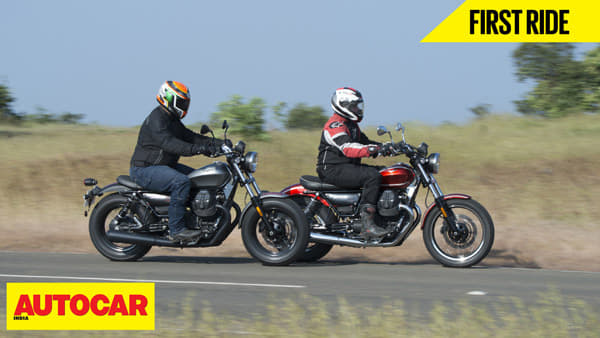 Moto Guzzi V9 Bobber, Roamer video review