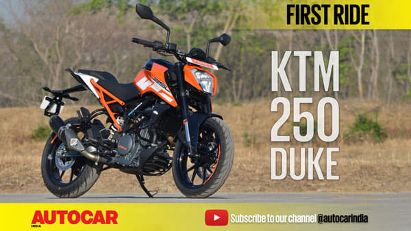 2017 KTM Duke 250 video review
