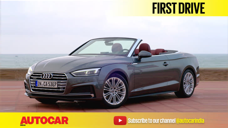 2017 Audi A5 cabriolet video review