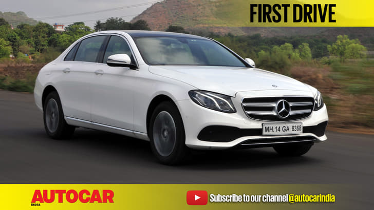 2017 Mercedes-Benz E 220d video review