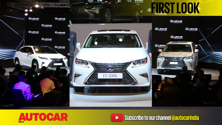 Lexus India range first look video