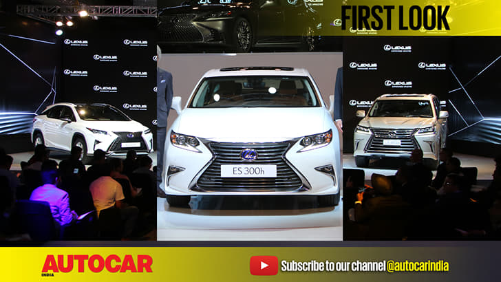 Lexus India range first look video