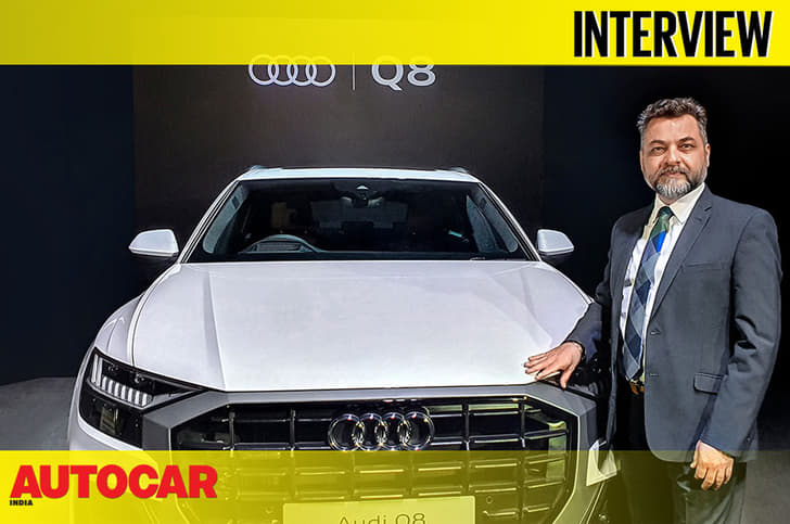 Balbir Singh Dhillon, Head, Audi India interview at 2020 Q8 launch