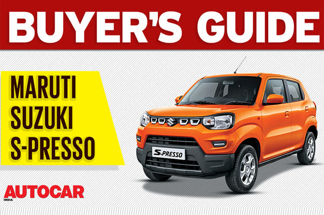 Maruti Suzuki S-presso buyer's guide video