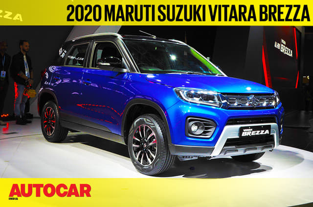 Maruti Suzuki Vitara Brezza facelift, petrol first look video