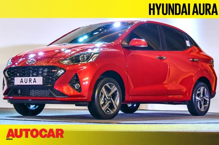 Hyundai Aura walkaround video