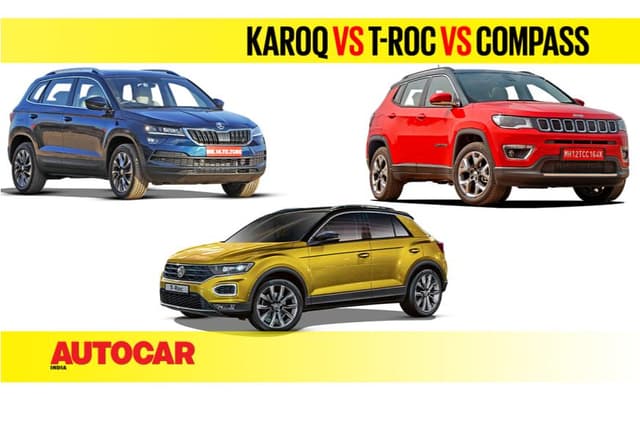 Karoq vs T-Roc vs Compass | Price and spec comparison video