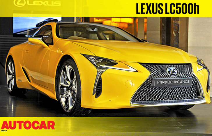 Lexus LC500h first look video