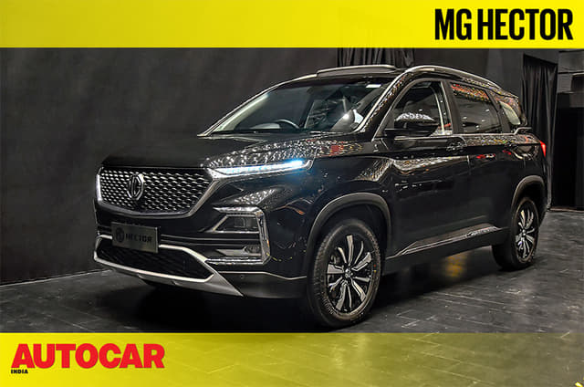 2019 MG Hector first look video