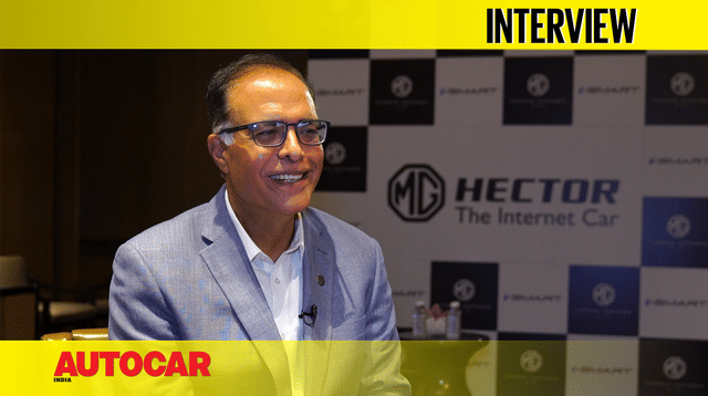 Rajeev Chaba - President & MD, MG Motor India interview video