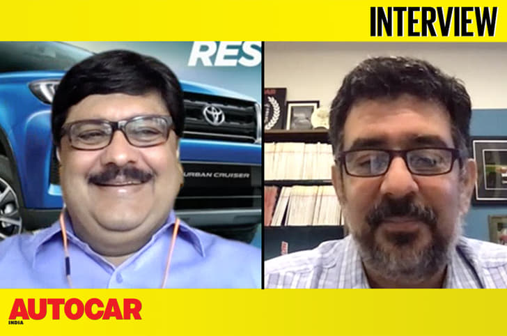 Naveen Soni talks about the Toyota Urban Cruiser, future shared models and more