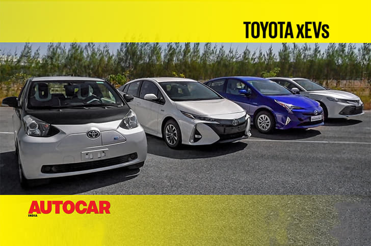 Driving Toyota's hybrid, PHEV, EV and FCEVs in India