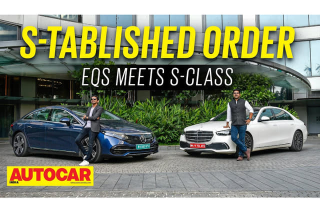 Mercedes-Benz EQS 580 meets the S-Class video 