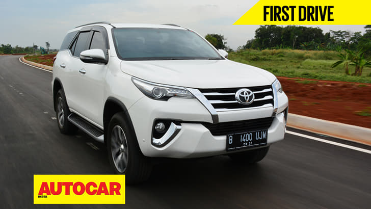 New Toyota Fortuner video review