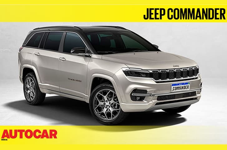 Jeep Commander first look video