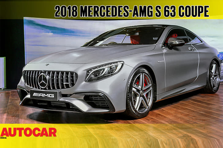 2018 Mercedes-AMG S 63 Coupe first look video